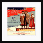 Poster for l' Exposition ethnographique tchèco-slave de Prague by Vojtech Hynais