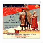 Poster for l' Exposition ethnographique tchèco-slave de Prague by Vojtech Hynais