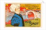 German Poster for l'Exposition saxonne commerciale et artistique de Dresde en 1896, la Vielle Ville by Otto Fischer