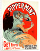 Belgium poster for Pippermint by Jules Chéret
