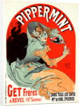 Belgium poster for Pippermint by Jules Chéret