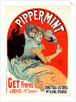 Belgium poster for Pippermint by Jules Chéret