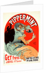 Belgium poster for Pippermint by Jules Chéret