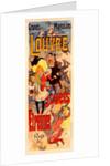 Poster for Magasins du Louvre by Jules Chéret