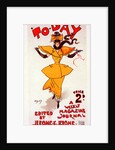 English Poster for le journal To Day by Dudley Hardy