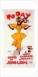 English Poster for le journal To Day by Dudley Hardy