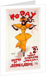 English Poster for le journal To Day by Dudley Hardy