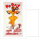 English Poster for le journal To Day by Dudley Hardy