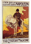 Poster for The Century Magazine, a new life of Napoleon by Eugène Grasset