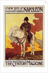 Poster for The Century Magazine, a new life of Napoleon by Eugène Grasset