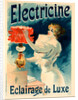 Poster for l' Électricine by Lucien Lefevre