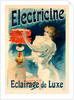 Poster for l' Électricine by Lucien Lefevre