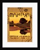 Poster for lModern Art, published in Boston by Arthur W. Dow
