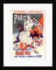 Poster for l'Hippodrome de la Porte-Maillot, Paris-Courses by Jules Chéret