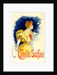 Poster for Mlle Camille Stéfani by Jules Chéret