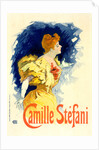 Poster for Mlle Camille Stéfani by Jules Chéret