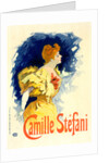 Poster for Mlle Camille Stéfani by Jules Chéret