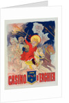 Poster for le Casino d'Enghien by Jules Chéret
