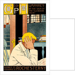 American poster for la librairie The Old Book Man by M. Louise Stowell