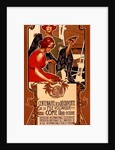Italian poster for le Centenaire de la Découverte de la Pile Voltaïque by Adolf Hohenstein