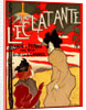 Poster for la Lampe à Pétrole l'Éclatante by Manuel Robbe