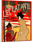 Poster for la Lampe à Pétrole l'Éclatante by Manuel Robbe