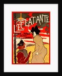 Poster for la Lampe à Pétrole l'Éclatante by Manuel Robbe