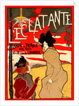 Poster for la Lampe à Pétrole l'Éclatante by Manuel Robbe