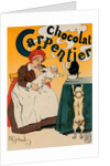 Poster for le Chocolat Carpentier by Henry Gerbault