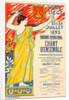 Belgian Poster for le Concours international de Chant d'ensemble, organisé par la ville de Liège by Auguste Donnay