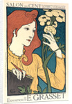 Poster for l' Exposition E. Grasset au Salon des Cent by Eugène Grasset