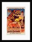 Poster for the world exhibition of 1889 by Jules Chéret