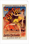 Poster for the world exhibition of 1889 by Jules Chéret