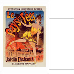 Poster for the world exhibition of 1889 by Jules Chéret