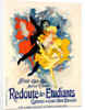 Poster for Redoute des Étudiants by Jules Chéret