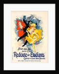 Poster for Redoute des Étudiants by Jules Chéret