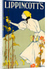 American poster for la revue Lippincott's Magazine by William L. Carqueville