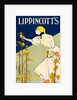 American poster for la revue Lippincott's Magazine by William L. Carqueville