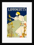American poster for la revue Lippincott's Magazine by William L. Carqueville