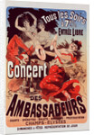 Poster for Concert des Ambassadeurs by Jules Chéret