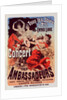 Poster for Concert des Ambassadeurs by Jules Chéret