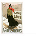 Poster for le Concert des Ambassadeurs, Eugénie Buffet by Lucien Marie François Métivet