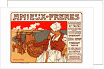 Poster for les Sardines Amieux by Georges Fay