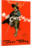 English Poster for Savoy Theatre, The Chieftain by Dudley Hardy