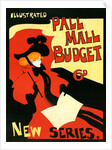 English Poster for la revue hebdomadaire Illustrated Pall Mall Budget by Maurice Greiffenhagen