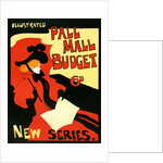 English Poster for la revue hebdomadaire Illustrated Pall Mall Budget by Maurice Greiffenhagen