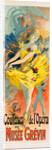 Poster for the Musée Grévin in Paris France, les Coulisses de l'Opéra by Jules Chéret