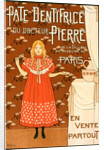 Poster for la Pâte dentifrice du docteur Pierre by Louis-Maurice Boutet de Monvel