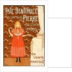 Poster for la Pâte dentifrice du docteur Pierre by Louis-Maurice Boutet de Monvel