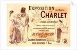 Poster for l' Exposition Charlet by Adolphe Willette